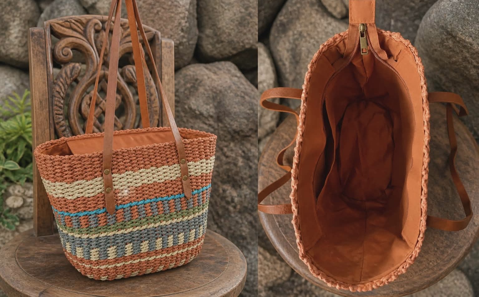 Sunset Sip Tote Bag