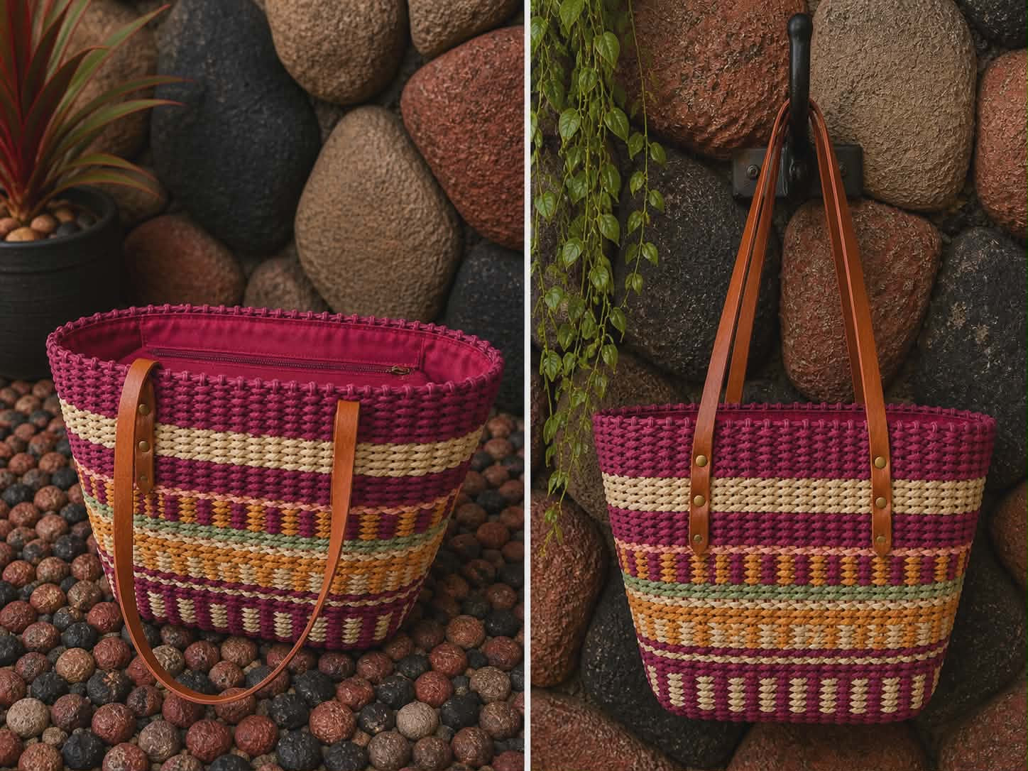 Sunset Sip Tote Bag