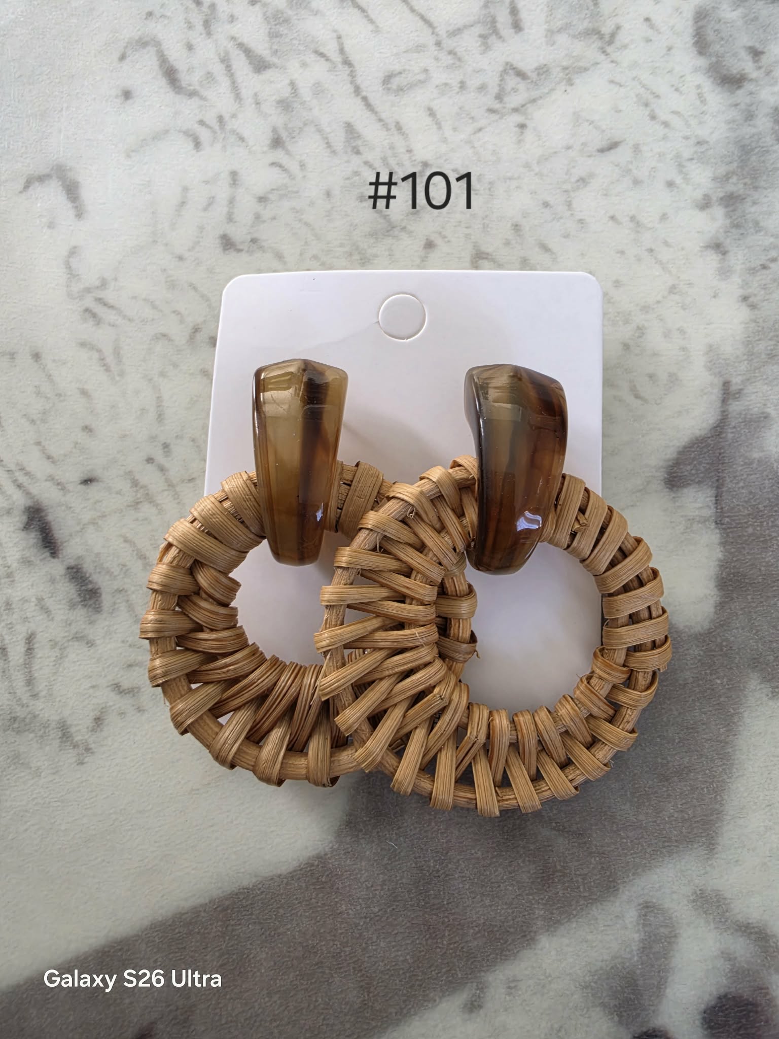 VNT Woven Earrings Collection