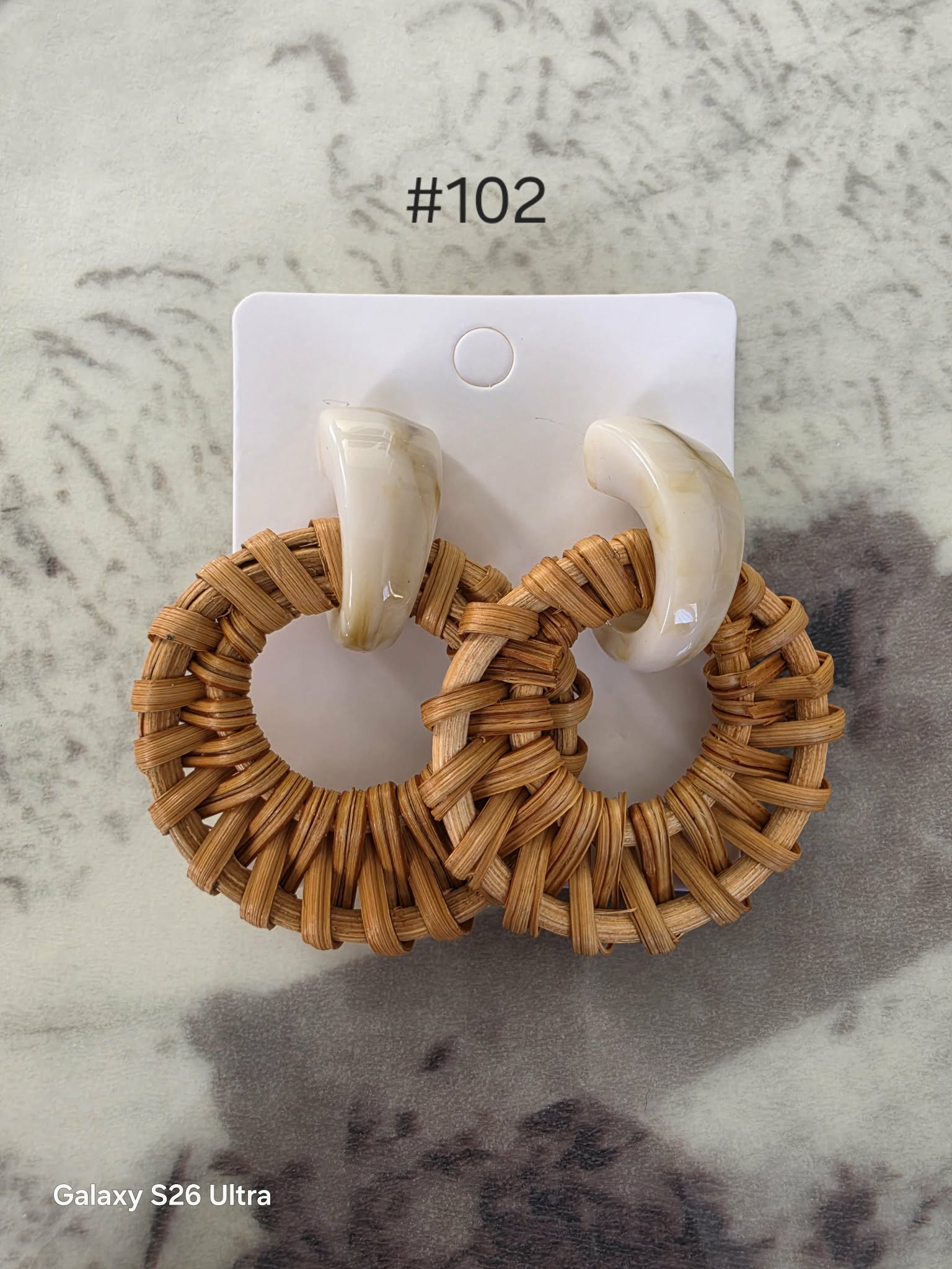 VNT Woven Earrings Collection