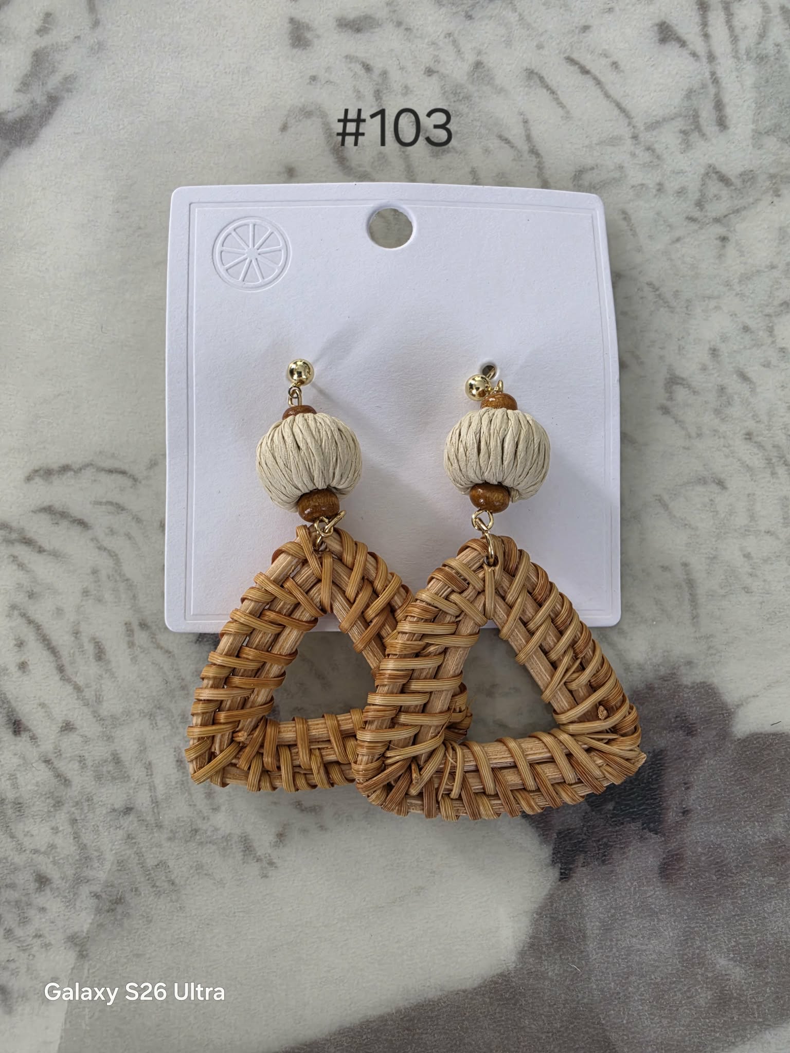 VNT Woven Earrings Collection