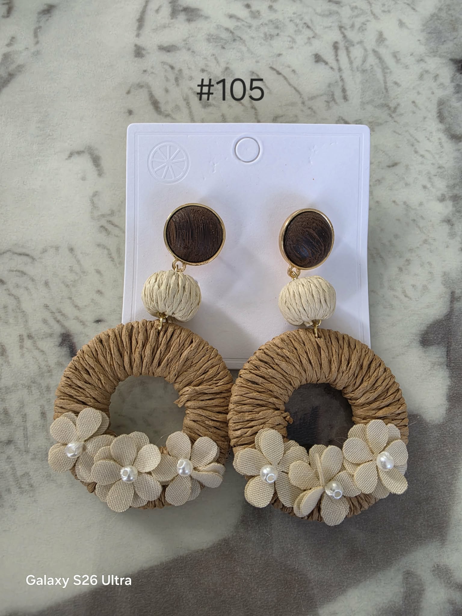 VNT Woven Earrings Collection
