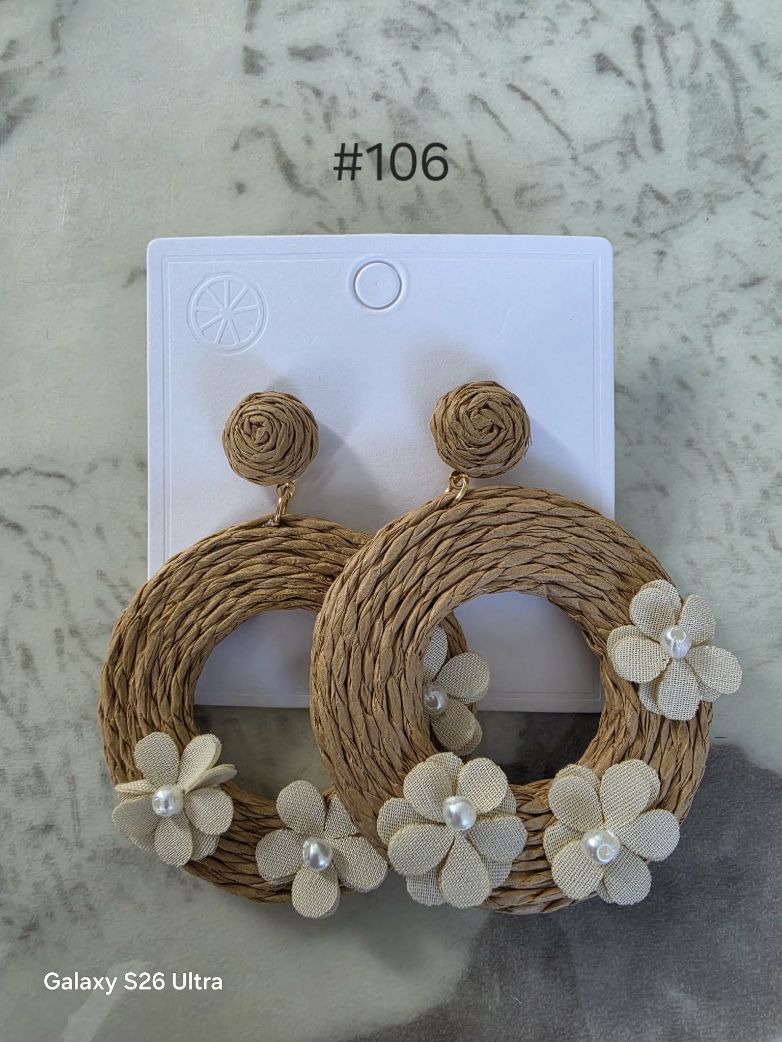 VNT Woven Earrings Collection