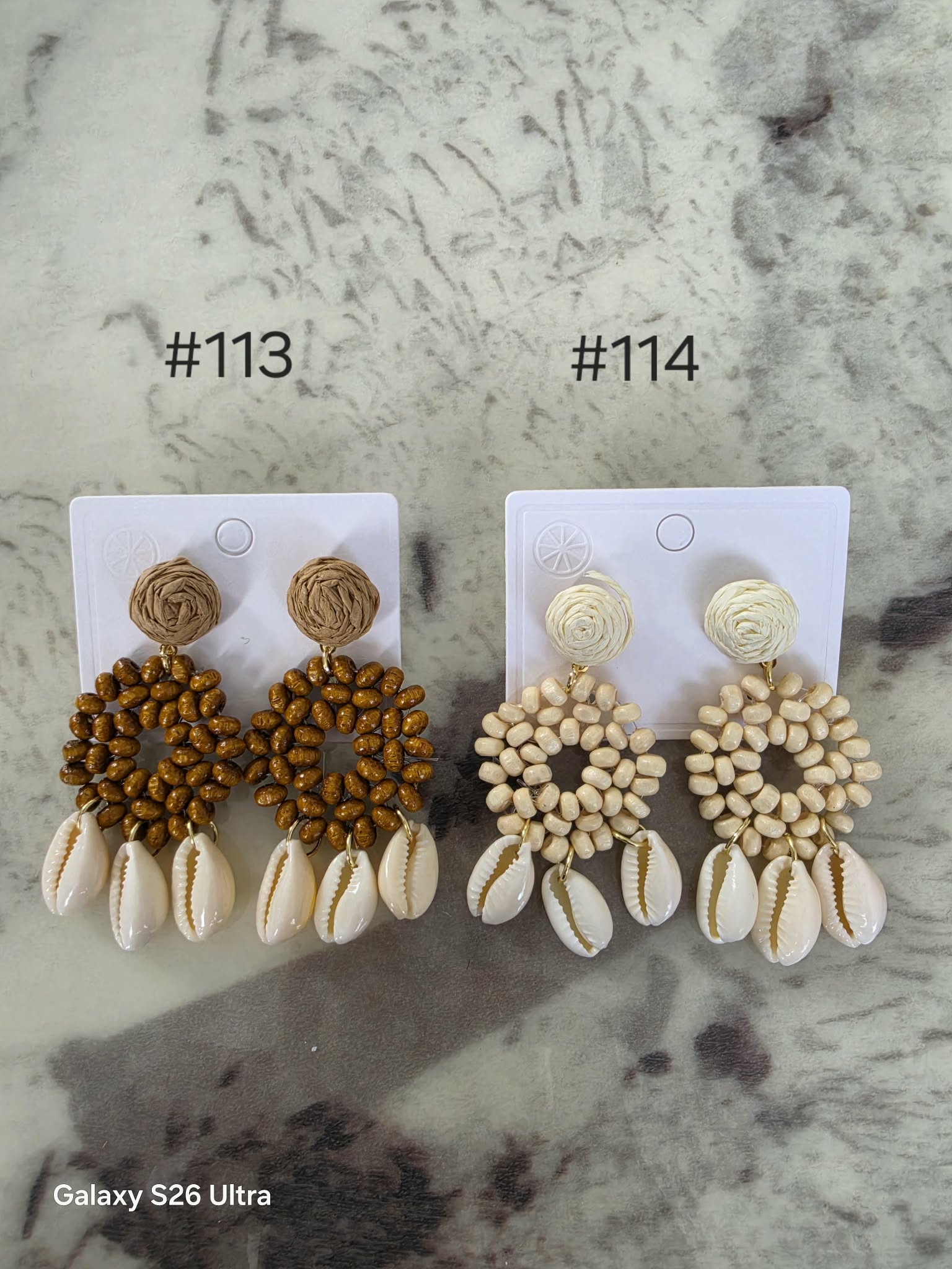 VNT Woven Earrings Collection