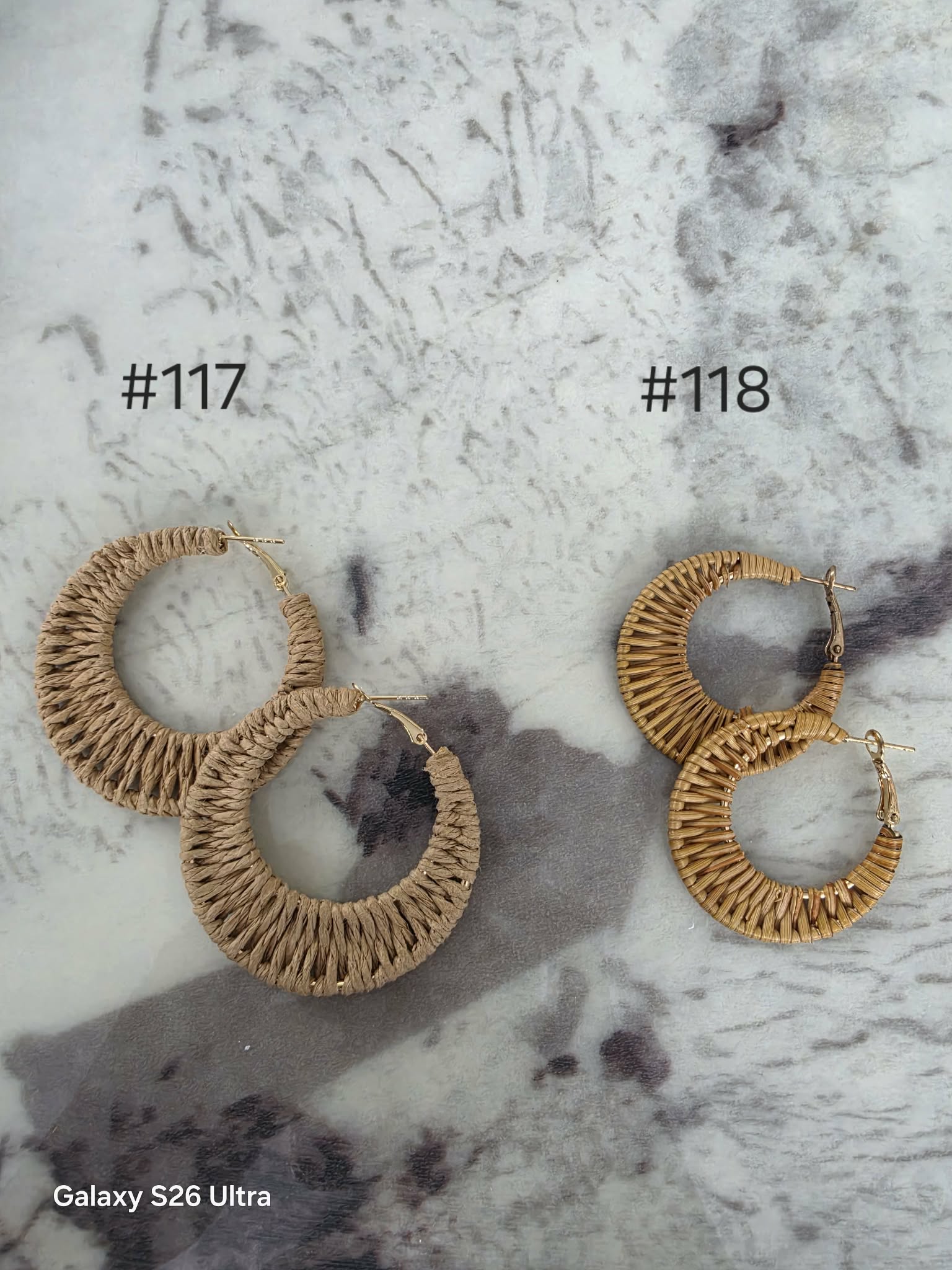 VNT Woven Earrings Collection