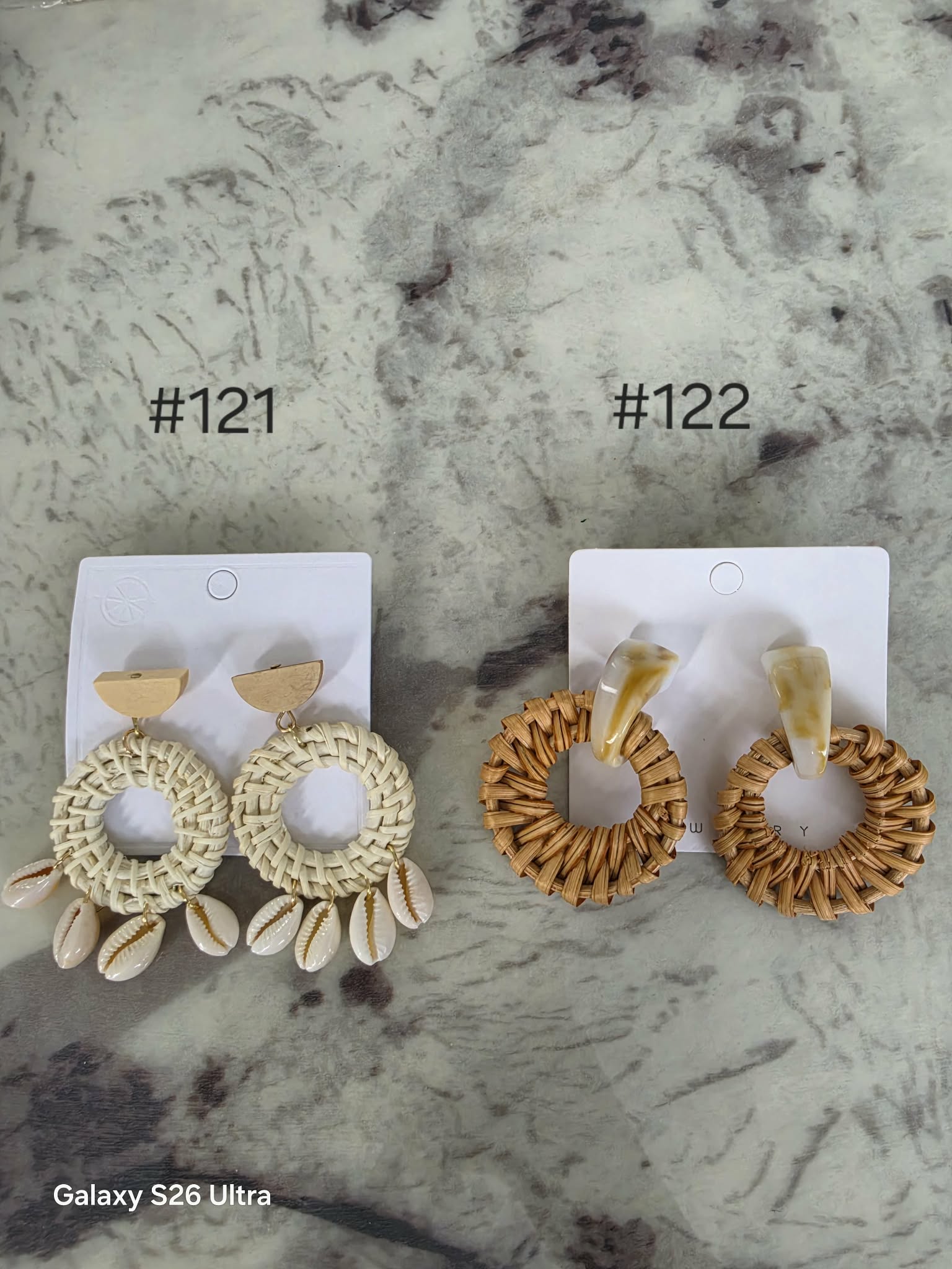 VNT Woven Earrings Collection
