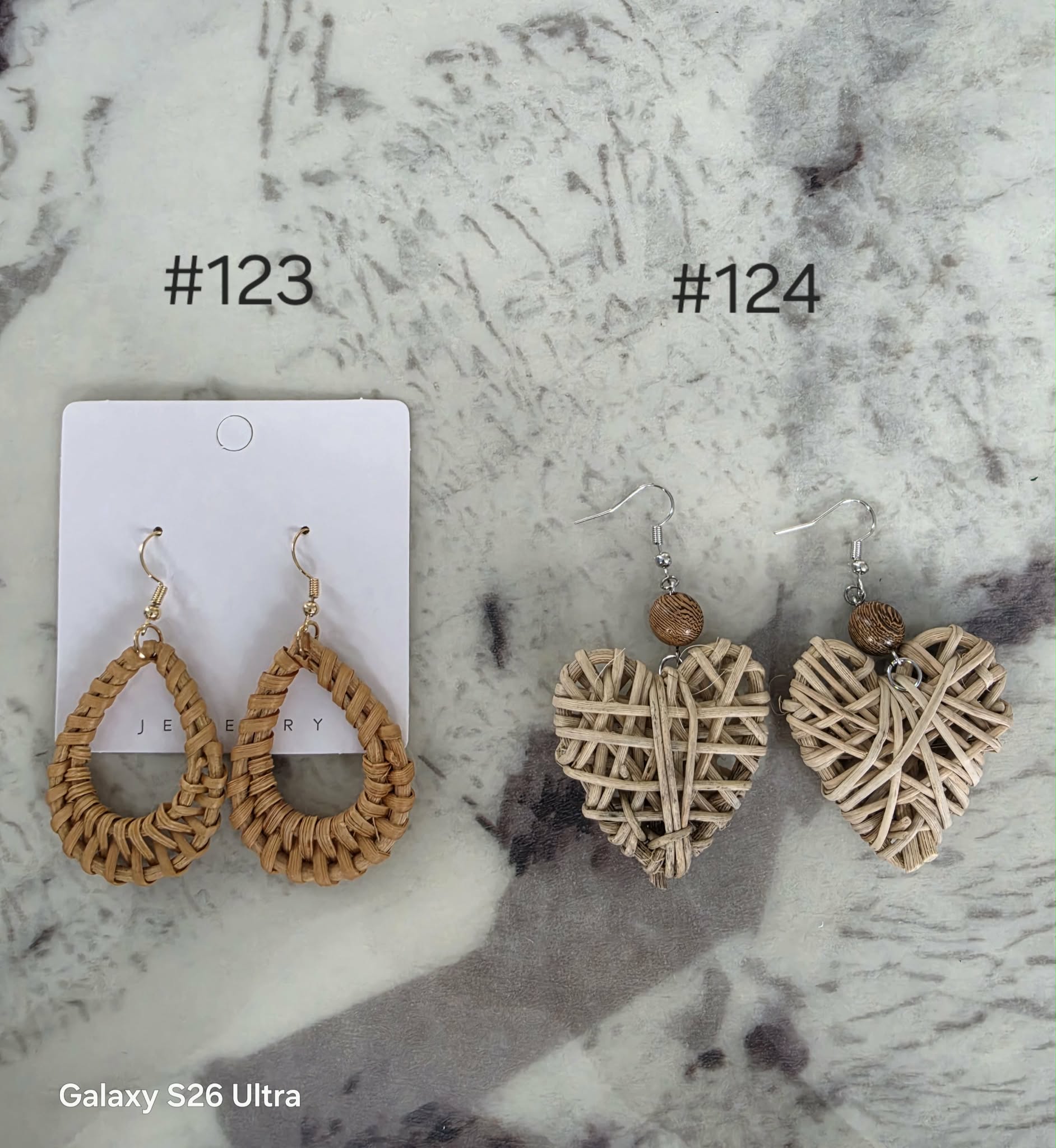 VNT Woven Earrings Collection