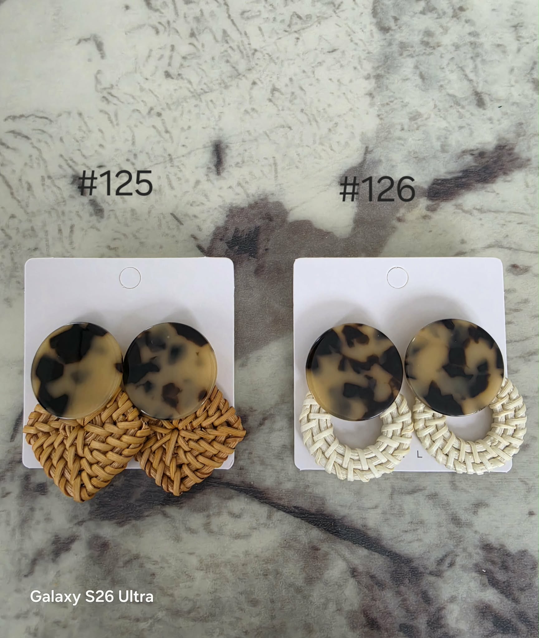VNT Woven Earrings Collection